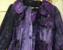 20228 Dixie Hand Painted Purple Coat $85 is a one of a kind, handpainted jacket. It is size medium.